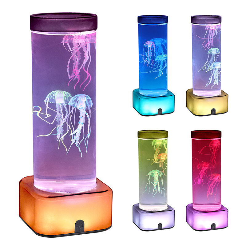 Big Jellyfish lucerna cum RGB Square Base