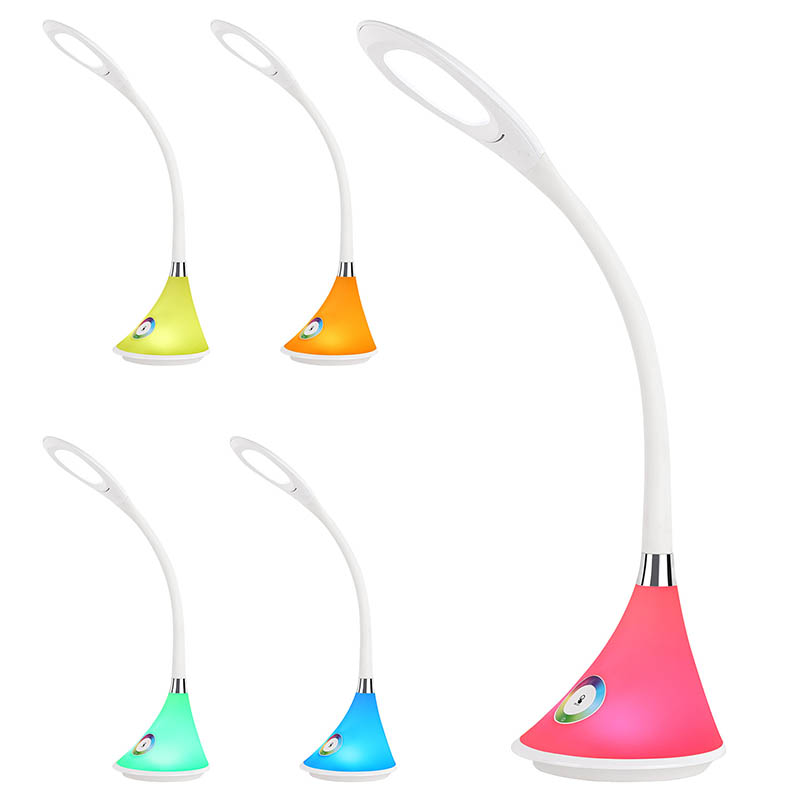 Dragonfly ducitur desk lucerna cum RGB basi