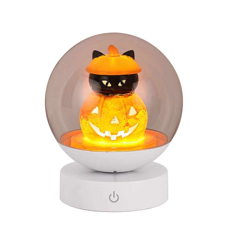 Rechargeable eu turpis Cucurbita noctem lux cum cucurbita caput