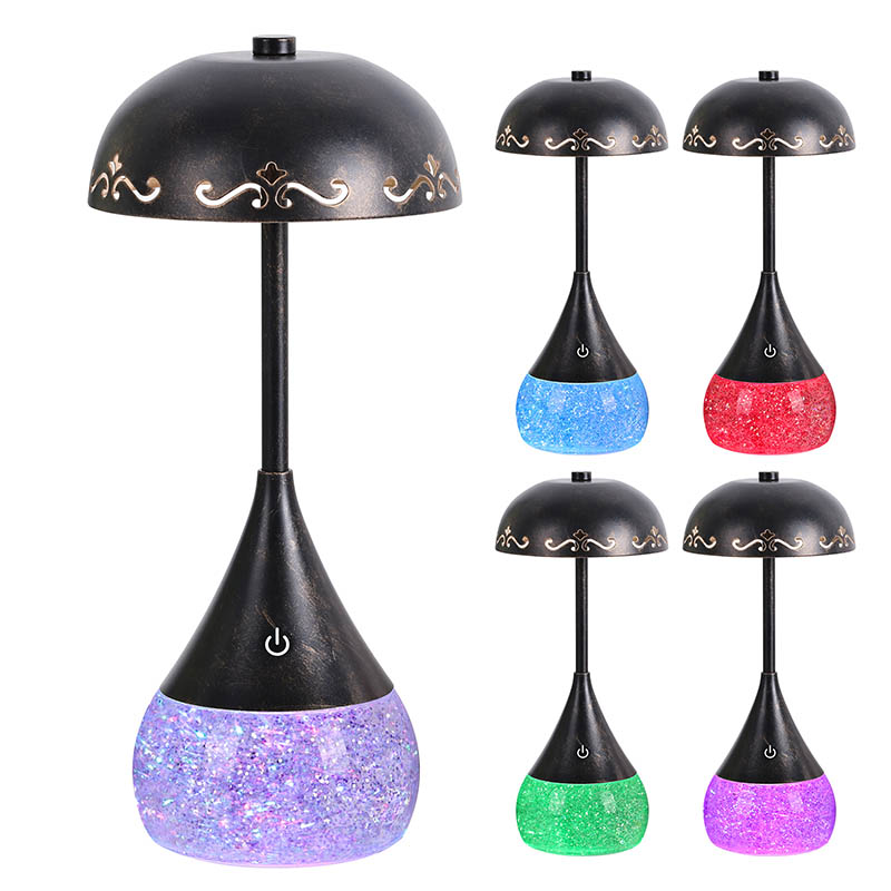 RGB Frogle utrem ducitur desk lucerna cum curvam operculo