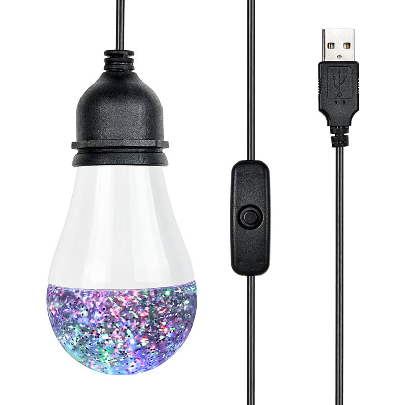 Encantandi Mundus RGB Liquid Fluxus E27 Bulbus Nightlights