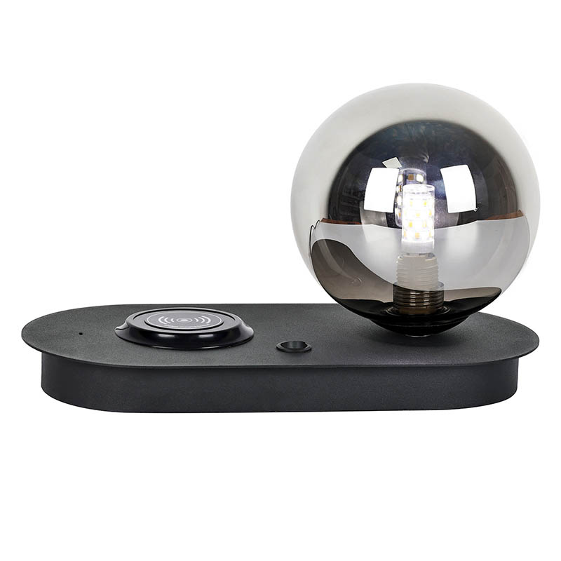 Wireless Mensam lucerna cum pila lux